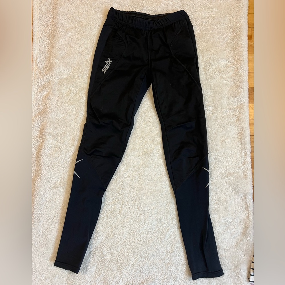 Swix Women's Black Performance Ski Tights